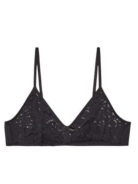 Savage X Fenty Black Lace Triangle Bralette
